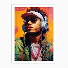 Chris Brown (4) Art Print