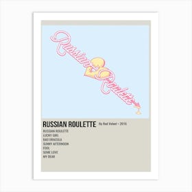 Russian Roulette By Red Velvet 2016 Poster Art Print