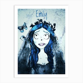 The Corpse Bride Art Print