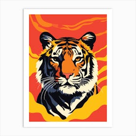 Tiger 35 Art Print