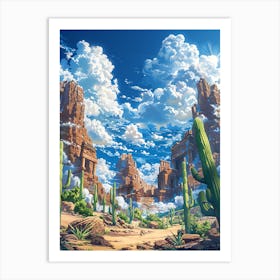 Beautiful Ancient Ruins 2 Art Print