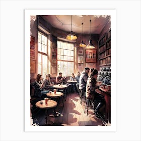 Coffee Shop Art Print