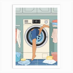 Laundry Room Art Print