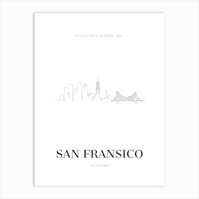 Sanfransico Art Print