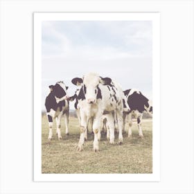 Baby Cows Art Print
