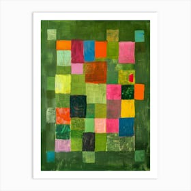 Squares 12 Art Print