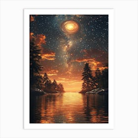 Starry Night 96 Art Print