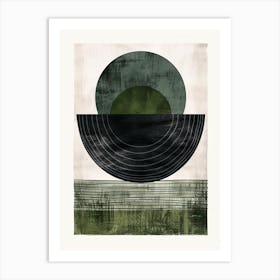 Turing Bauhaus Mid Century Art Print