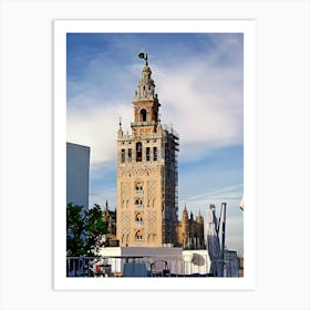 Giralda Tower In Seville Art Print