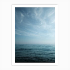 The Calm Sea Art Print