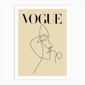Vogue Cover Art Print