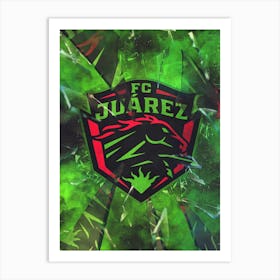 Fc Jußrez Art Print