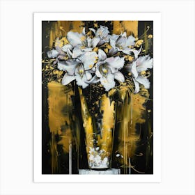 Flowers In A Vase 166 Art Print