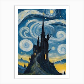 Starry Night 1 Art Print