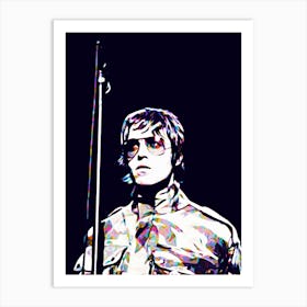 liam gallagher oasis britpop music band 6 Art Print