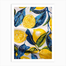 Lemons 2 Art Print