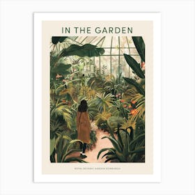 In The Garden Poster Royal Botanic Garden Edinburgh United Kingdom 8 Art Print