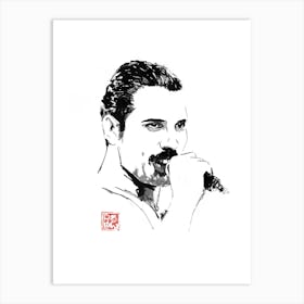 Freddie Sings 03 Art Print
