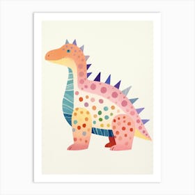Nursery Dinosaur Art Ankylosaurus 6 Art Print