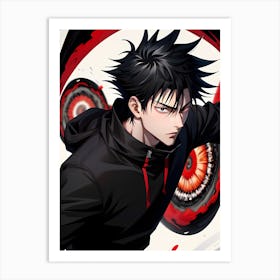 Jujutsu Kaisen Megumi Fushiguro (6) Art Print