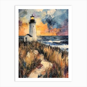 Contemporary Lighthouse 9 Art Print