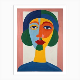 Portrait Of A Woman Art Print