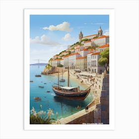 Lisbon..1 Art Print