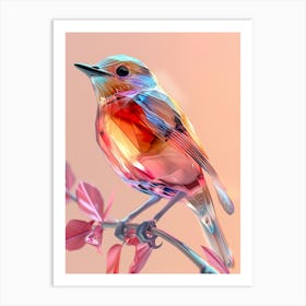 Abstract Bird Art Print