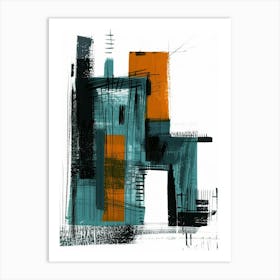 Abstract Painting 1595 Art Print