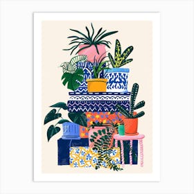 Potted Plants 19 Art Print