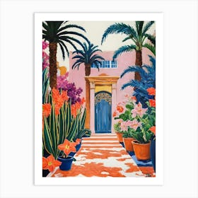 Doorway To The Garden Art Print