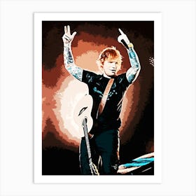 Ed Sheeran 7 Art Print