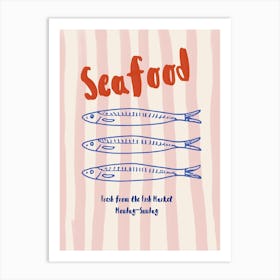 Sardines Sea Food 1 Art Print