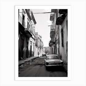 Catania, Italy, Black And White Photography 1 Art Print