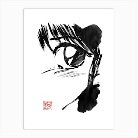 Manga eye 02 Art Print