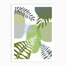 Fern Leaves 5 Art Print