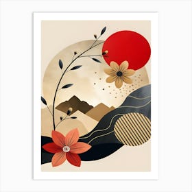 Asian Art 2 Art Print