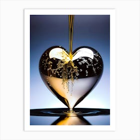 Essence of Affection: The Formula Of Love Art Print