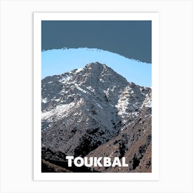 Toukbal, Mountain, Morocco, Atlas, Nature, Climbing, Wall Print Art Print