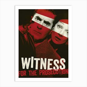 Witness For The Prosecution (1957) Art Print