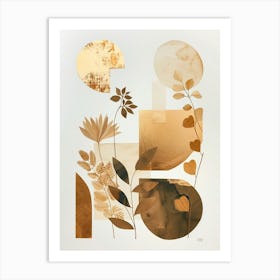 'Gold Leaf' 10 Art Print