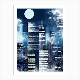 Cityscape Art Print