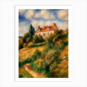 House On The Hill 1 Art Print