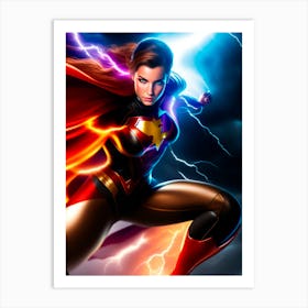 Dc Comics Superheroes 1 Art Print