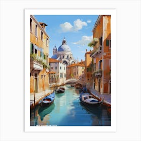 Venice Canal.6 Art Print