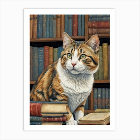 Calico Cat 1 Art Print