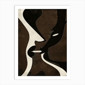 Kissing Couple 12 Art Print