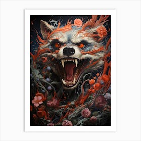 Raccoon 3 Art Print