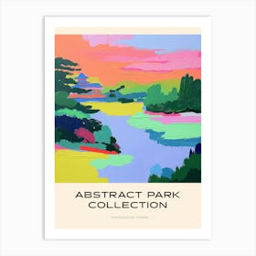 Abstract Park Collection Poster Hangang Park Seoul 3 Art Print