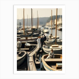 The Old Marina ~Reimagined 38 Art Print